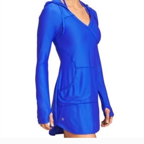 Athleta Dresses Athleta Wader Cover Up Hooded Dress Poshmark